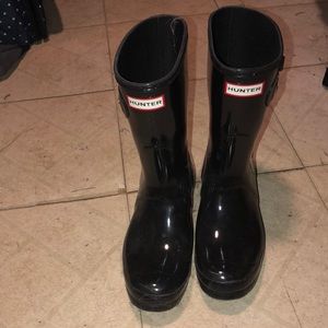 Hunter boots size 8